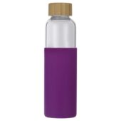 Бутылка для воды стеклянная Refine, в чехле, 550 мл, фиолетовый, арт. 028602403