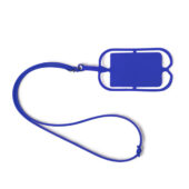 Силиконовый шнурок DALVIK с держателем мобильного телефона и карт, королевский синий, арт. 028786003