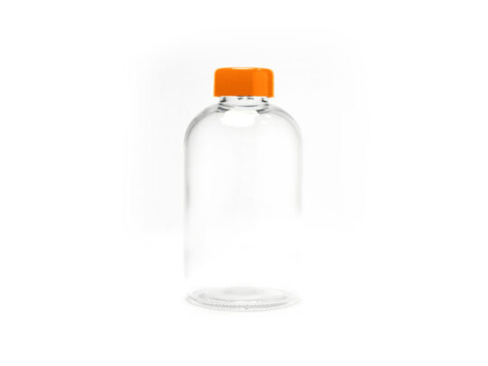 Бутылка стеклянная KASTER в неопреновом чехле, 600 мл, апельсин, арт. 028677503