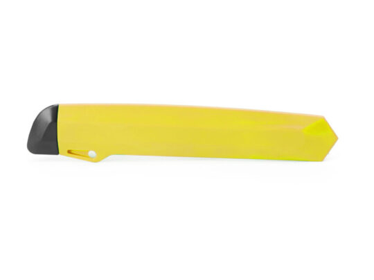 Канцелярский нож LOCK, желтый, арт. 028736503
