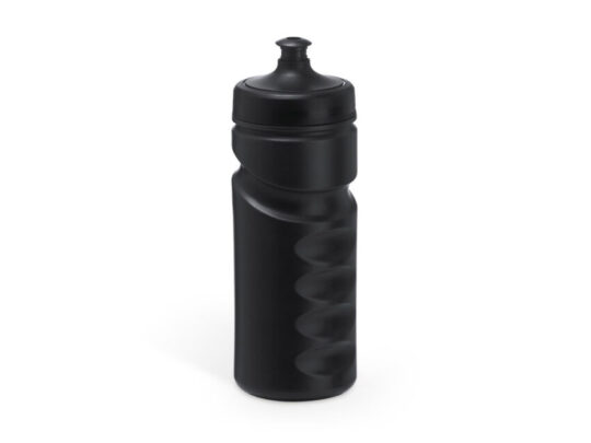 Спортивная бутылка RUNNING из полиэтилена 520 мл, черный, арт. 028720703