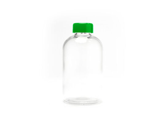 Бутылка стеклянная KASTER в неопреновом чехле, 600 мл, папоротник, арт. 028677803