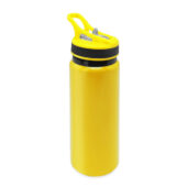 Бутылка алюминиевая с цельнолитым корпусом, 680 мл, желтый, арт. 028691203