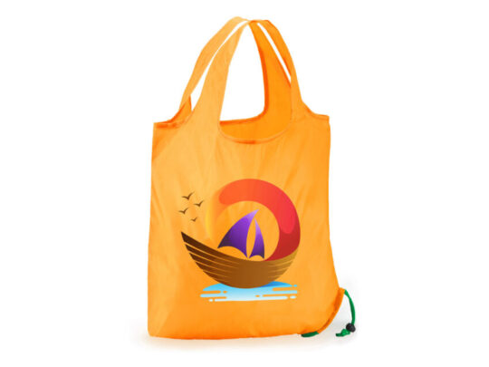Складная сумка для покупок FOCHA, апельсин, оранжевый, арт. 028621803