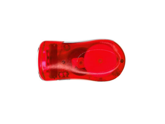 Фонарик BRILL с 3 светодиодами и динамо-зарядкой, красный, арт. 028738003
