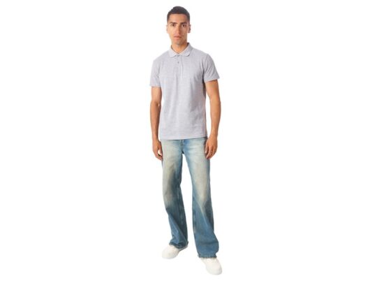 Рубашка поло First 2.0 мужская, серый меланж (XL), арт. 028666203