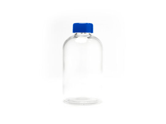 Бутылка стеклянная KASTER в неопреновом чехле, 600 мл, королевский синий, арт. 028678203