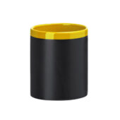Кружка PALTA, 350 мл, черный/желтый, арт. 028671603