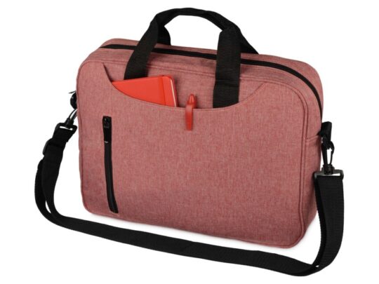 Сумка для ноутбука Wing с вертикальным наружным карманом, красный (Р), арт. 028716903