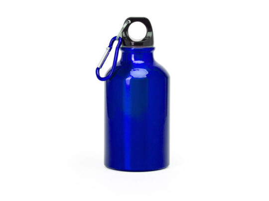 Алюминиевая бутылка с карабином YACA, королевский синий, арт. 028690703