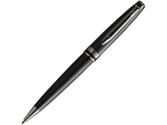 Шариковая ручка Waterman Expert Black, цвет чернил Mblue, в подарочной упаковке, арт. 029028203