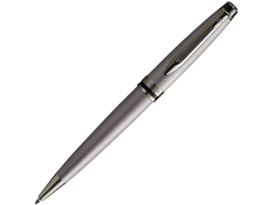 Шариковая ручка Waterman Expert Silver, цвет чернил Mblue,  в подарочной упаковке, арт. 029028503