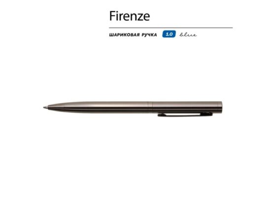 Ручка Firenze шариковая автоматическая, вороненая сталь, арт. 028946403