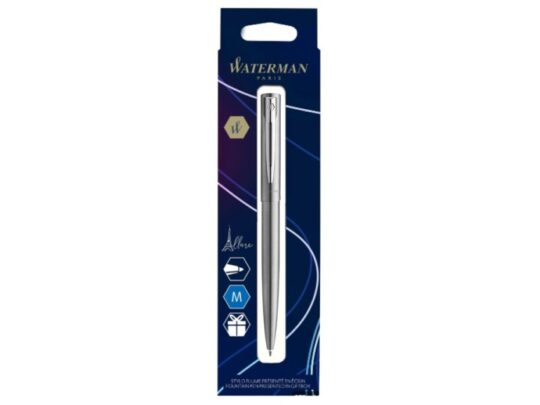Шариковая ручка Waterman GRADUATE ALLURE, цвет: Chrome Stainless Steel, арт. 029031003