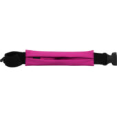 Многофункциональный спортивный пояс MARATHON из водонепроницаемой эластичной ткани, черный/розовый, арт. 028829603