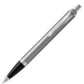 Шариковая ручка Parker IM Stainless Steel CT, стержень: M, цвет чернил: blue, в подарочной упаковке., арт. 028954503