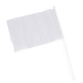 Флаг CELEB с небольшим флагштоком, белый, арт. 028895403