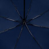 Зонт складной Ribbo, темно-синий