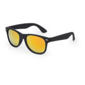 Солнцезащитные очки CIRO с зеркальными линзами, черный/апельсин, арт. 028820603