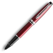 Ручка-роллер Waterman Expert Dark Red Lacquer CT Black, стержень: Fblk, арт. 029027203
