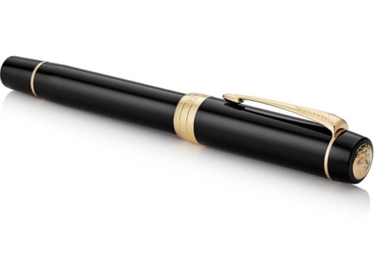 Перьевая ручка Parker Duofold Classic Centennial, Black GT, перо: F, арт. 028947403