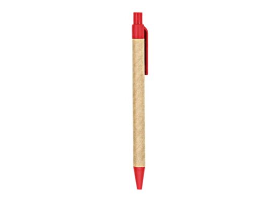 Блокнот А5+ ALANI с шариковой ручкой, крафтовый/красный, арт. 028840203