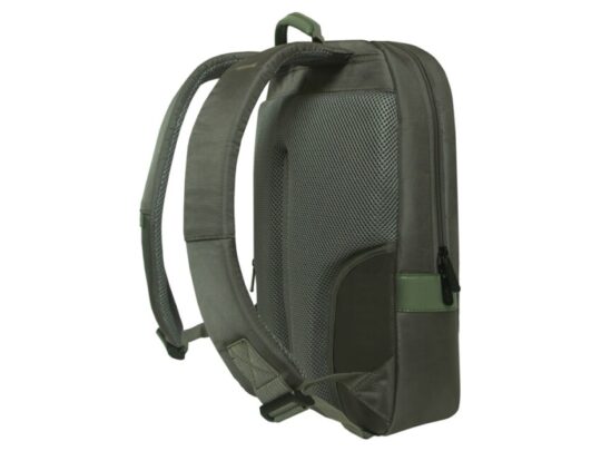 Рюкзак TORBER VECTOR с отделением для ноутбука 15,6, серо-зелёный, полиэстер 840D, 44 х 30 x 9,5 см, арт. 029037403