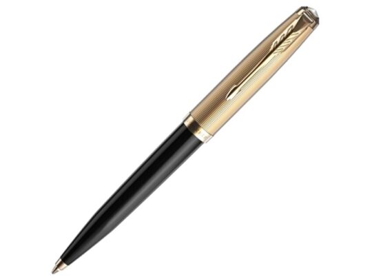 Шариковая ручка Parker 51 DELUXE BLACK GT, стержень: M, цвет чернил: black, в подарочной упаковке., арт. 028953803