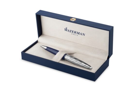 Шариковая ручка Waterman Carene22 SE deluxe Blue CT, стержень: M, цвет: Blue, в подарочной упаковке, арт. 029028103