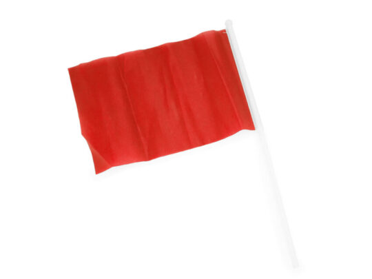 Флаг CELEB с небольшим флагштоком, красный, арт. 028895103