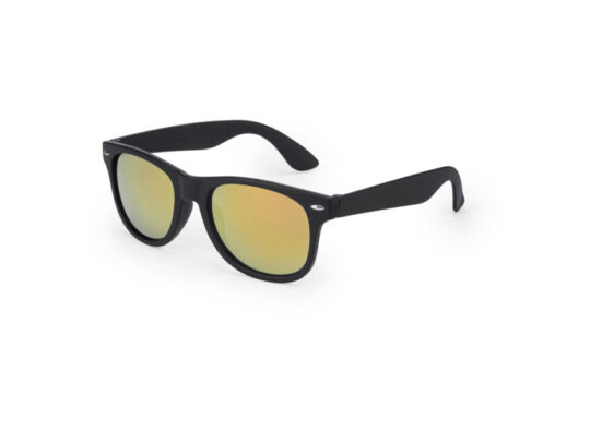 Солнцезащитные очки CIRO с зеркальными линзами, черный/желтый, арт. 028820803
