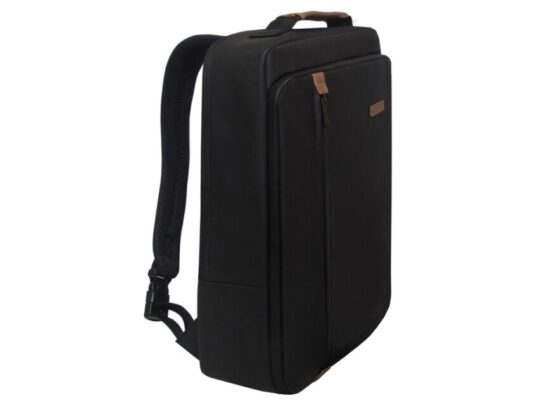 Рюкзак TORBER VECTOR с отделением для ноутбука 15,6, черный, нейлон, 42 х 30 x 13 см, арт. 029037103