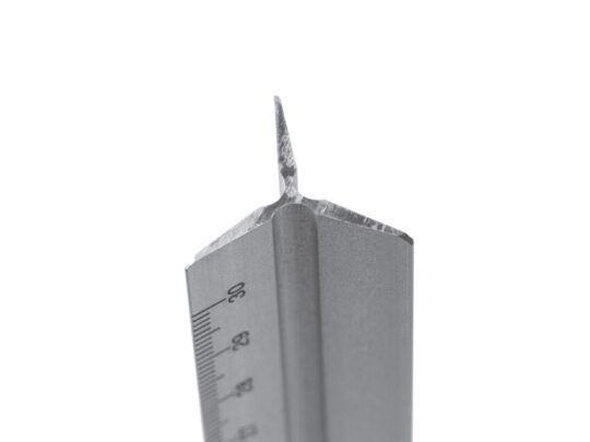 Алюминиевая линейка DINTEL треугольной формы (30 см), серебристый, арт. 028890403
