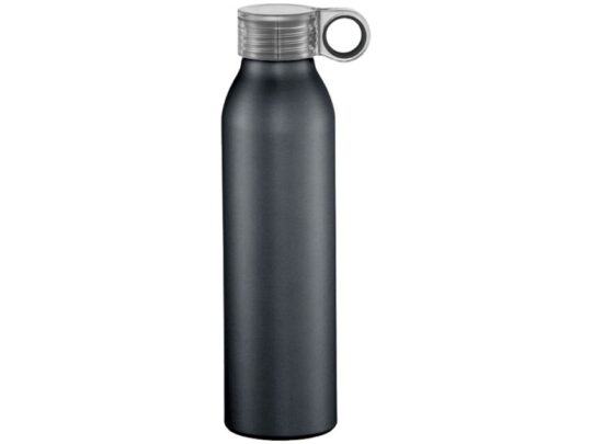 Спортивная алюминиевая бутылка Grom, черный (Р), арт. 029031903
