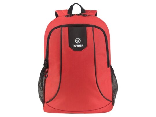 Рюкзак TORBER ROCKIT с отделением для ноутбука 15,6, красный, полиэстер 600D, 46 х 30 x 13 см, арт. 029036803