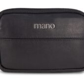Ключница Mano Don Romeo, с RFID защитой, натуральная кожа в чёрном цвете, 11 х 2 х 7 см, арт. 029034703