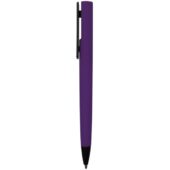 Ручка пластиковая шариковая C1 софт-тач, фиолетовый, арт. 028945403