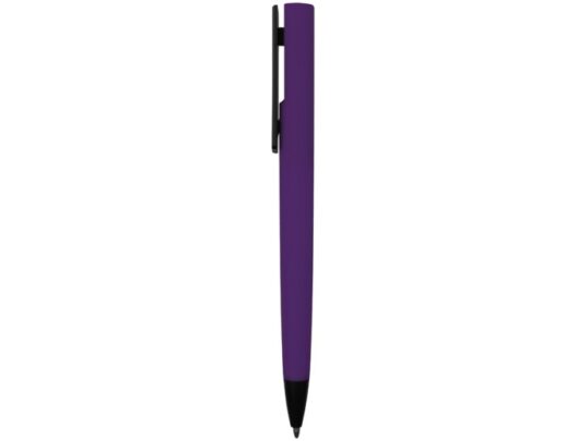 Ручка пластиковая шариковая C1 софт-тач, фиолетовый, арт. 028945403