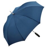 Зонт-трость 7560 Alu с деталями из прочного алюминия, полуавтомат, нейви (Р), арт. 029032503