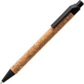 Ручка шариковая COMPER Eco-line с корпусом из пробки, натуральный/черный, арт. 028836903