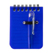 Мини-блокнот ARCO с шариковой ручкой, королевский синий, арт. 028841003