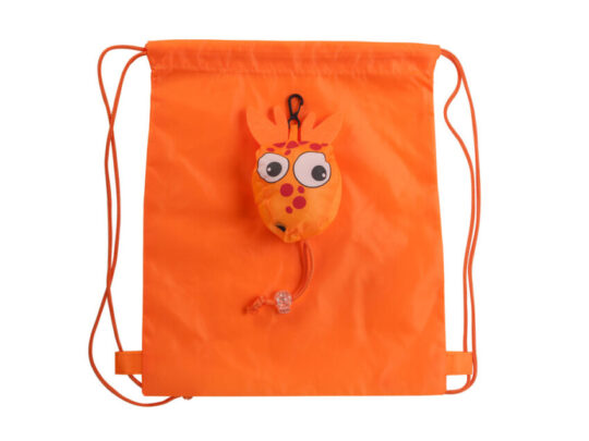 Детский складной рюкзак ELANIO, оранжевый (жираф), арт. 028847203