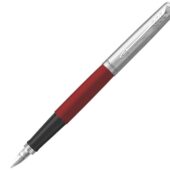 Перьевая ручка Parker Jotter Red CT , перо: F, цвет чернил: black, в подарочной упаковке, арт. 028948403
