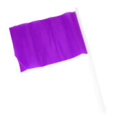 Флаг CELEB с небольшим флагштоком, лиловый, арт. 028895203