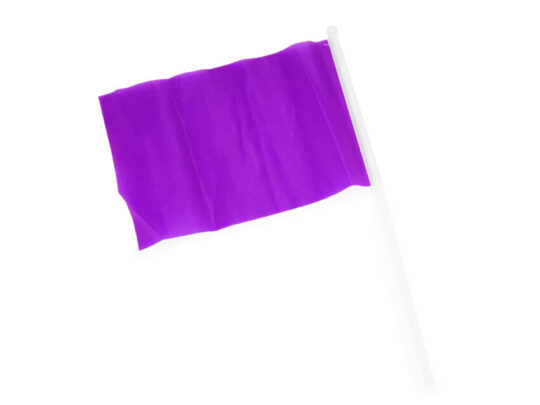 Флаг CELEB с небольшим флагштоком, лиловый, арт. 028895203
