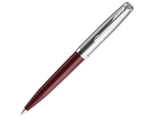 Шариковая ручка Parker 51 CORE BURGUNDY CT, стержень: M, цвет чернил: black, в подарочной упаковке., арт. 029023503