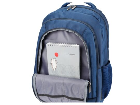 Рюкзак TORBER FORGRAD с отделением для ноутбука 15, синий, полиэстер, 46 х 32 x 13 см, арт. 029038003