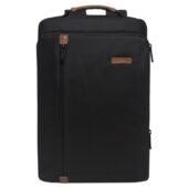 Рюкзак TORBER VECTOR с отделением для ноутбука 15,6, черный, нейлон, 42 х 30 x 13 см, арт. 029037103
