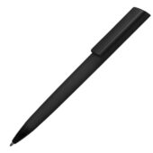 Ручка пластиковая шариковая C1 софт-тач, черный, арт. 028945003