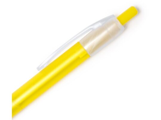 Ручка пластиковая шариковая ONTARIO, желтый, арт. 028836503